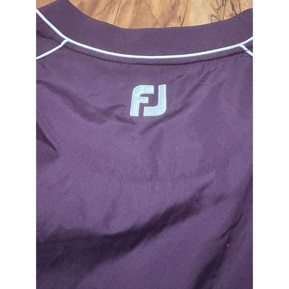 FootJoy Golf Pullover Windbreaker โ RARE Plum Color, Size M - Picture 3 of 6